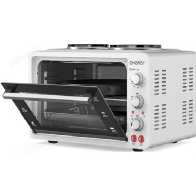 Жарочный шкаф Energy GH-35A-W, белый, 35 л, 1600 Вт, 2 конфорки-1