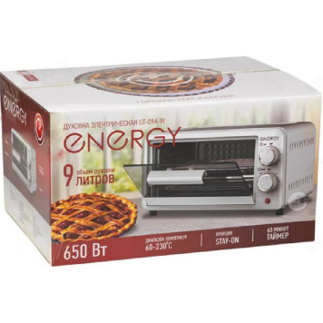 Жарочный шкаф Energy GT-09А-W, белый, 9 л, 650 Вт-4