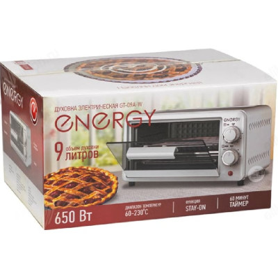Жарочный шкаф Energy GT-09А-W, белый, 9 л, 650 Вт-4