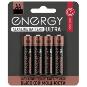 Батарейка блистер ААА/LR03 Energy Ultra 4B (104406) BL-4 Батарейка блистер ААА/LR03 Energy Ultra 4B (104406) BL-4
