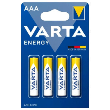 Батарейка Varta ААА/LR03 Energy 4103, 1.5 V