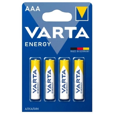 Батарейка Varta ААА/LR03 Energy 4103, 1.5 V