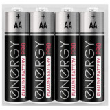Батарейка блистер АА/LR06 Energy Pro (4 шт.в спайке) (104401)