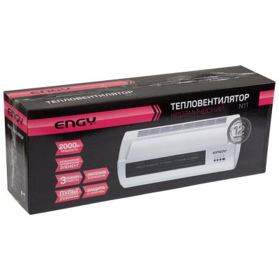 Тепловентилятор керамический Engy (2000Вт) настенный (005595) ENERGY N-11-4