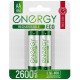 Аккумулятор Eco (АА) (2шт на блистере) (104989) ENERGY NIMH-2600-HR6/2B