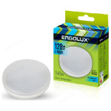 Лампа светодиодная LED GX53 12W 4K Ergolux таблетка
