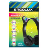 Гарнитура Bluetooth накладная ERGOLUX ELX-BTHP02-C02 черные 15457 Гарнитура Bluetooth накладная ERGOLUX ELX-BTHP02-C02 черные 15457