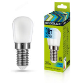 Лампа для холодильника светодиодная LED E14 T26 3W 4K Ergolux