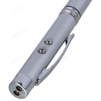 Ручка-указка+лазер Ермак 328-037-4