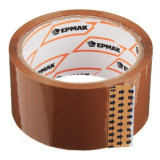 Лента клейкая скотч коричневый 48мм*40м ЕРМАК 472-057