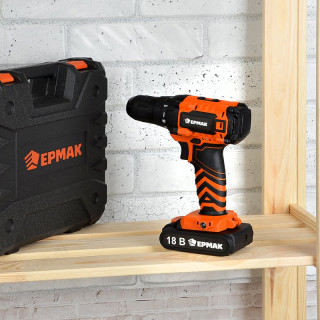 Дрель-шуруповёрт ЕРМАК ДША-18-2 (FT) 646-325-5