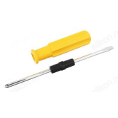 Отвертка 2в1 ЕРМАК, 6*75мм с мет. фиксатором 651-967 4 цвета Отвертка 2в1 ЕРМАК, 6*75мм с мет. фиксатором 651-967 4 цвета