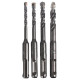 Набор буров по бетону Ермак системы SDS-plus, серия Master 654-162