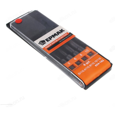 Набор буров по бетону Ермак системы SDS-plus, серия Master 654-162-4