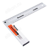 Угольник столярный алюминиевый ЕРМАК 250мм 659-069