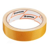 Лента клейкая двухсторонняя ЕРМАК 25мм*10м 669-187