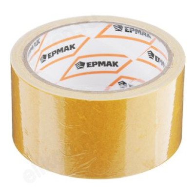 Лента клейкая двухсторонняя ЕРМАК 48мм*10м 669-195