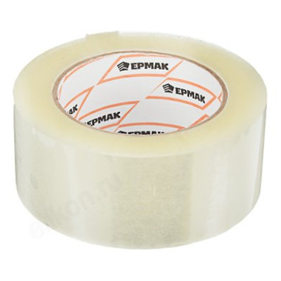 Лента клейкая прозрачная ЕРМАК 48мм*141м 687-009