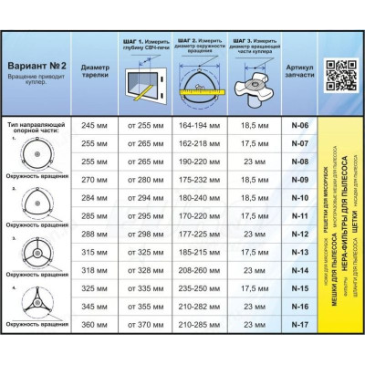 Стол-тарелка EURO Kitchen EUR N-01 245 мм-2