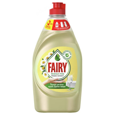 Средство для мытья посуды FAIRY Ромашка/витамин Е 450мл