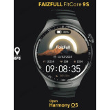 Smart часы FaizFull FitCore 9S Black титан.корпус