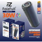 Акустика Bluetooth 30W FaizFull FK170 синий