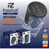 Акустика Bluetooth 15W FaizFull FK180 синий