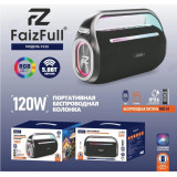 Акустика Bluetooth 120W FaizFull RGB FK50