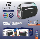 Акустика Bluetooth 120W FaizFull RGB FK50