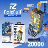 Power Bank 20000mAh 22,5W FaizFull FL112 black