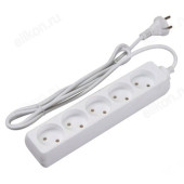 Удлинитель ФАZА FE-05- 500 (5 роз. - 5м, шторки),10А, 2500 Вт Удлинитель ФАZА FE-05- 500 (5 роз. - 5м, шторки),10А, 2500 Вт