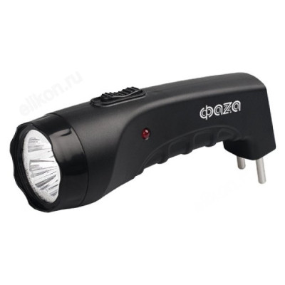 Фонарь ручной ФАZA  Accu F2-L04 аккумуляторный (4 LED, 2 режима раб. 4v - 400 mА/ч)