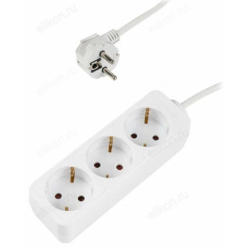 Удлинитель ФАZА FTG-03- 300 3гн 3м заземл.