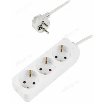 Удлинитель ФАZА FTG-03- 300 3гн 3м заземл.