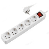 Удлинитель ФАZА FTS-05- 300 5гн 3м заземл., выкл