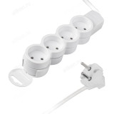 Удлинитель ФАZА FX-04- 500 5м 4гн б/з