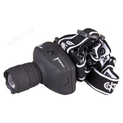 Фонарь налобный ФАZA H2- L1WZ-3AAA  1W LED, zoom-1