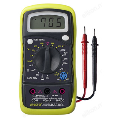 Мультиметр Фaza МAS830BL