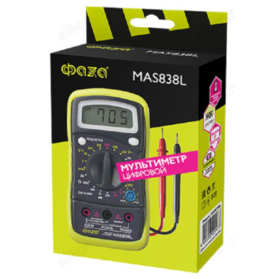 Мультиметр Фaza МAS838L-2