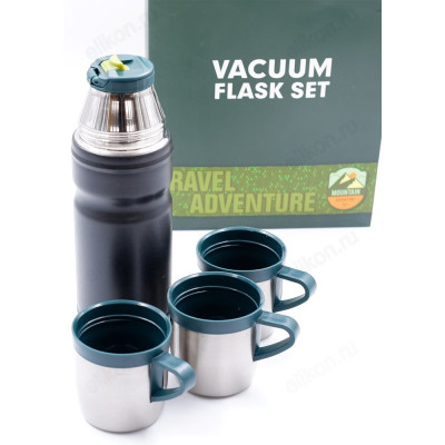 Термос металл FESSLE 5157 0,68 л+2чашки-9