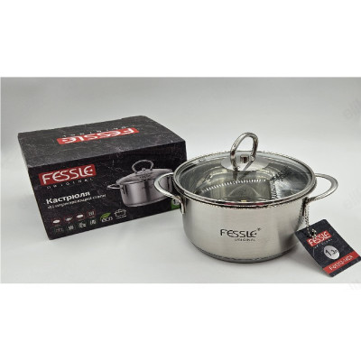 Кастрюля нерж FESSLE 14 см 1,3л F-01312-14-2