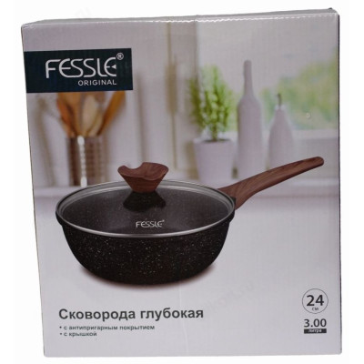 Сковорода FESSLE F-DF224WH 24см-6