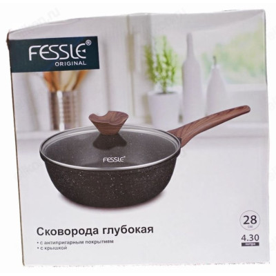 Сковорода FESSLE F-DF228WH 28см-6