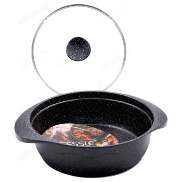 Жаровня FESSLE FЕ-88806 d26 см, крышка-1