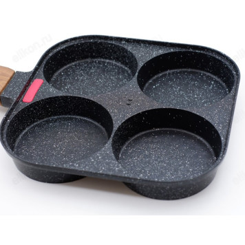 Сковорода для омлета FESSLE FE-JP3520 с крышкой 20см-3