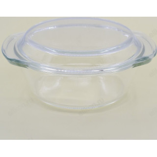 Кастрюля стекло для СВЧ 1,5л FE-SJB2 с крышкой