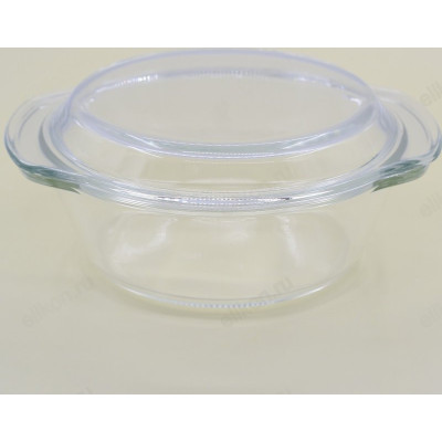 Кастрюля стекло для СВЧ 1,5л FE-SJB2 с крышкой