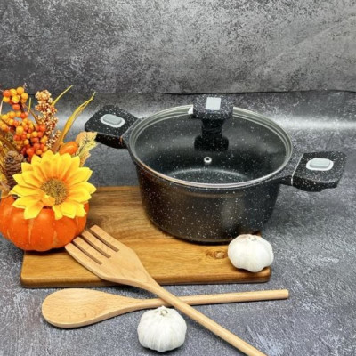 Кастрюля Fessle F-RC22DT 3,4л 22см съемные ручки