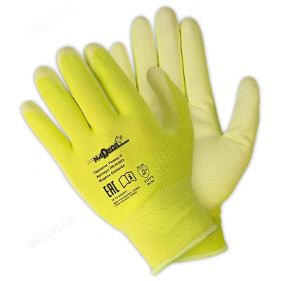 Перчатки PR-PU055 ФЛОРИСТ №2 Fiberon микс-1
