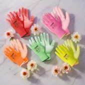 Перчатки PR-PU055 ФЛОРИСТ №2 Fiberon микс